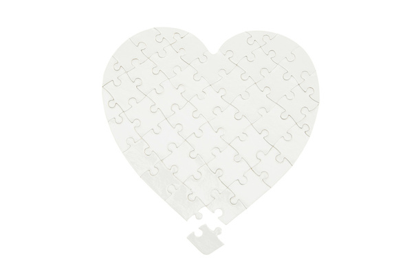 Puzzle heart - Foto, afbeelding