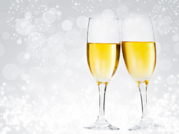 Celebrando con champán
 - Foto, imagen