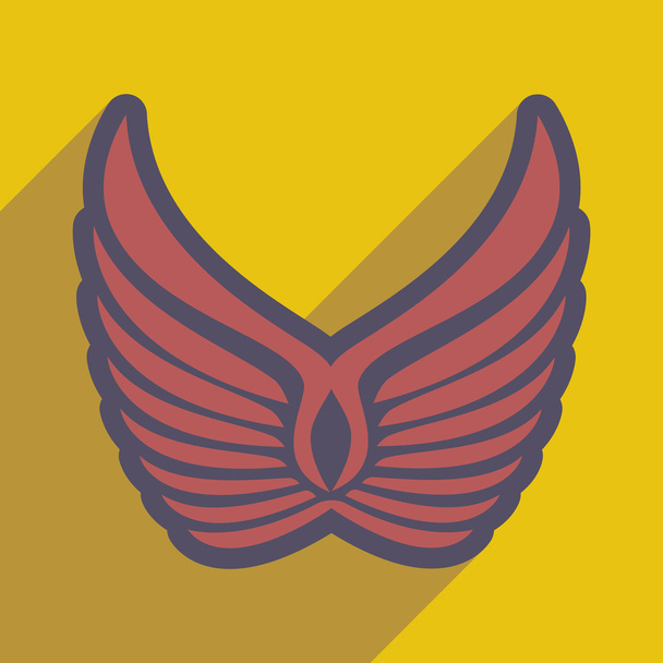 Stylový křídla orla - Vektor, obrázek