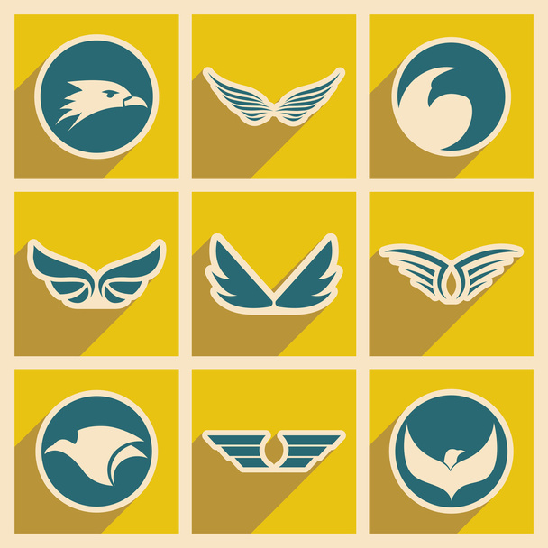 logos con estilo Eagles
 - Vector, imagen