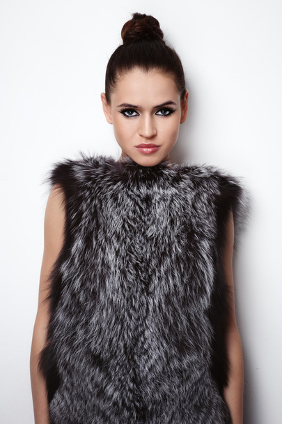 Girl in fur - Fotografie, Obrázek