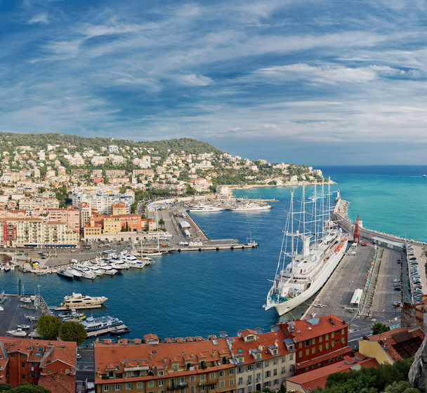 Vista panorâmica de Nice, Cote d'Azur, França - Foto, Imagem