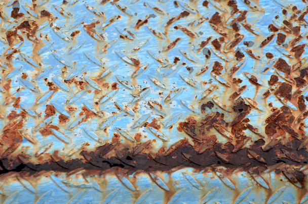 rusty iron plate background - Photo, Image