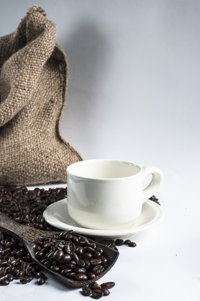コーヒー豆写真コンセプト - 写真・画像