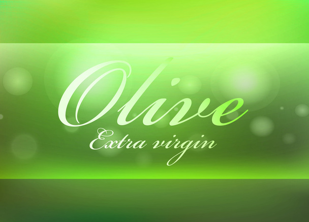olive green blurred background - Wektor, obraz