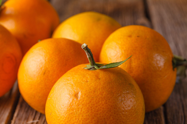 Mandarine orange. closeup - Foto, imagen