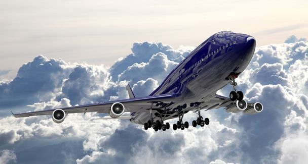 Boeing taking off - Photo, Image