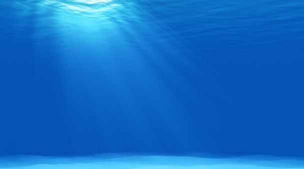 schöne Szene Licht unter Wasser - Foto, Bild