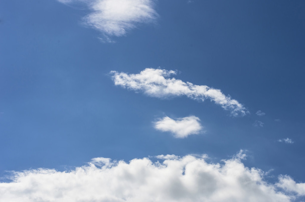expanse of clouds in the blue sky - Photo, Image