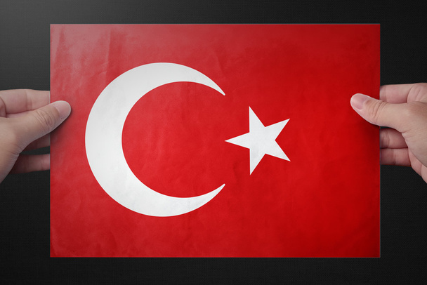 Turkish Flag, Turkey and Turkish Flag Design - Photo, Image