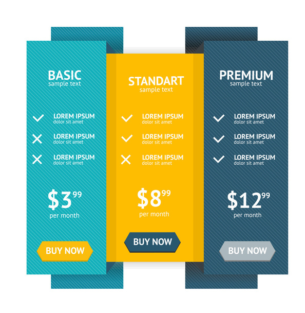 Pricing List. Vector - Vector, Image