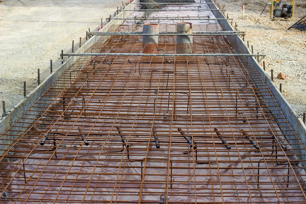 Pouring concrete at construction site - Photo, Image