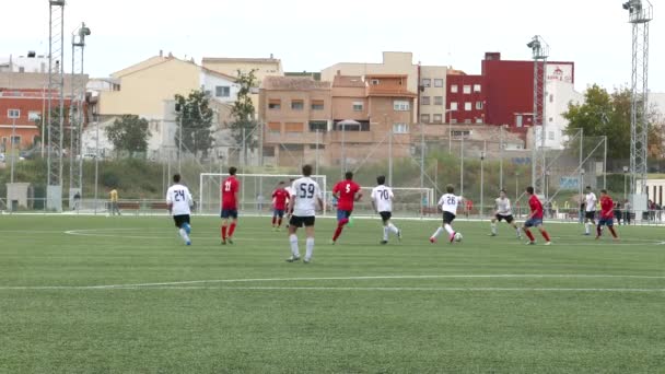 Soccer Match in Valencia, Spain - Materiaali, video