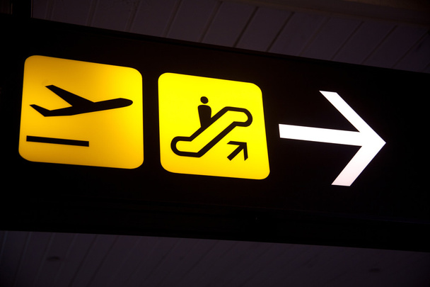 Havaalanı işareti - Fotoğraf, Görsel