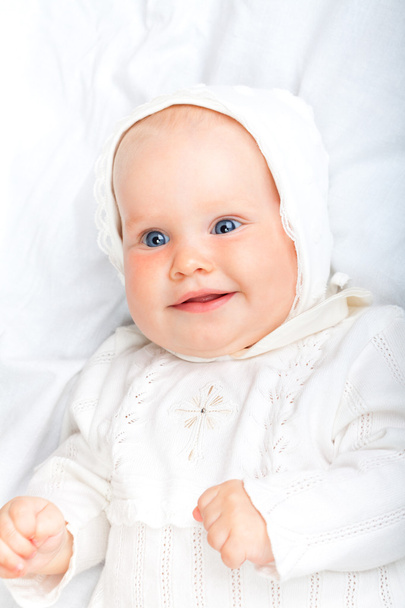 Παιδί με βαπτιστικά ρούχα - Φωτογραφία, εικόνα