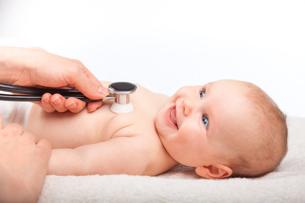 Baby heartbeat checkup - Foto, Imagem
