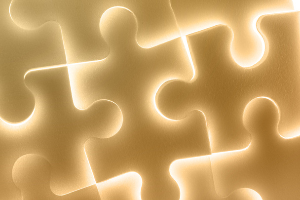 Zázemí velké svítící puzzle - Fotografie, Obrázek