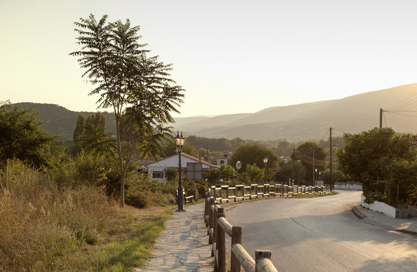 Az út a falu Toxotes (Görögország) - Fotó, kép