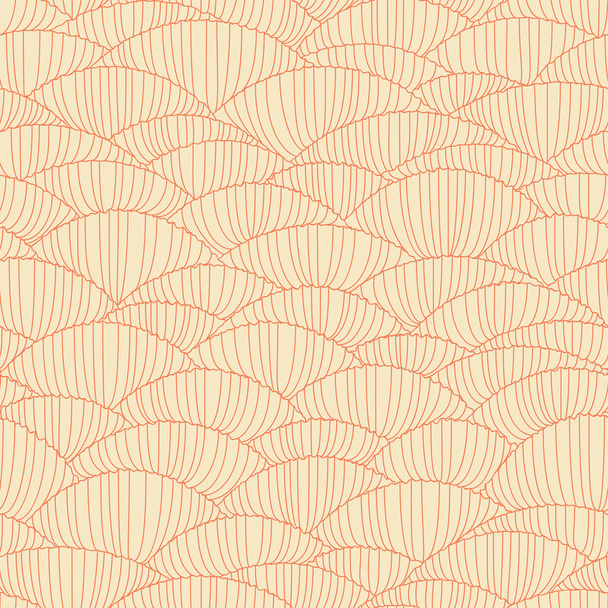 Abstract geometric wavy pattern - Vektör, Görsel