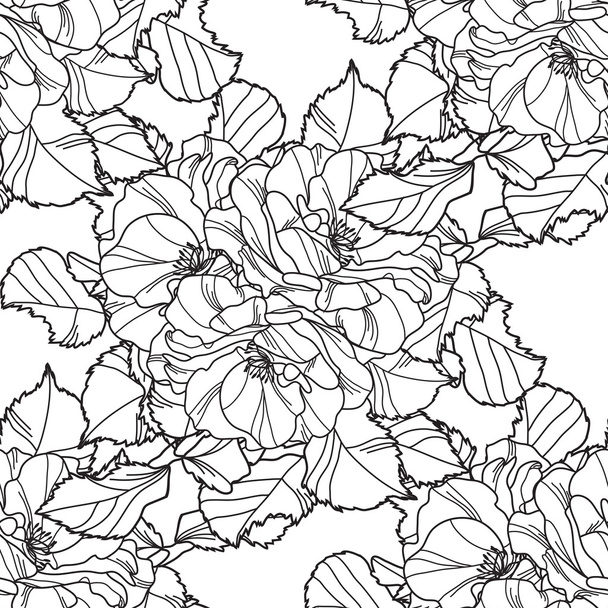 floral seamless pattern - Διάνυσμα, εικόνα