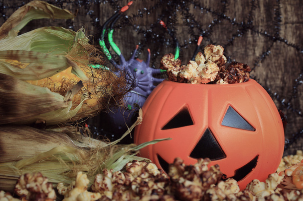 pipoca com semente halloween
 - Foto, Imagem