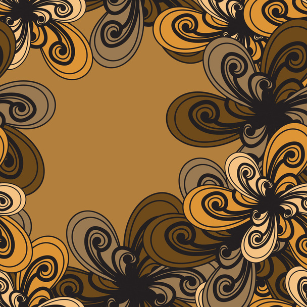 Vektorflorales Muster. Abstrakter Hintergrund. Quilting Textur Witz - Vektor, Bild