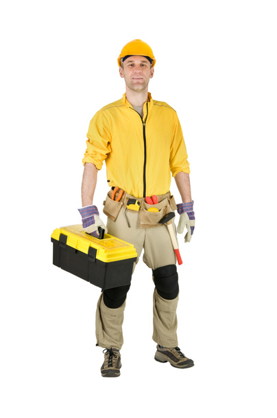 Home repair man isolated - Photo, image