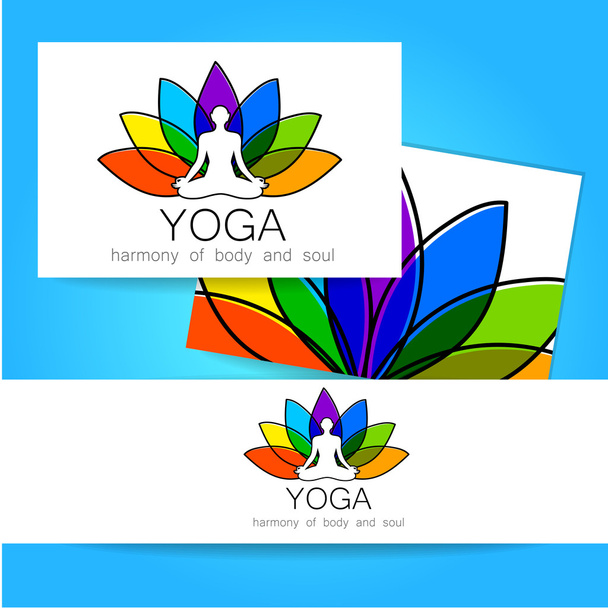 logo lotos yoga
 - Vector, Imagen