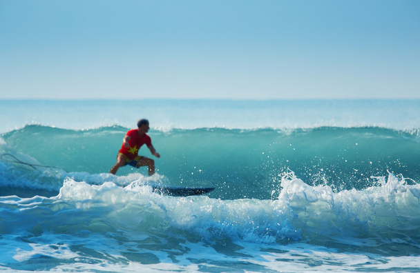 Surfer on the board - Photo, image