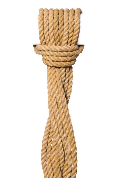 Rope isolated on the white background - Foto, Bild