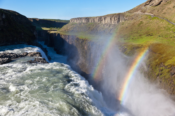 Gullfoss waterfall, Iceland. - Photo, Image
