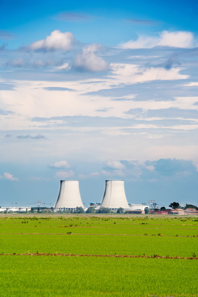 Πυρηνικός σταθμός - Φωτογραφία, εικόνα