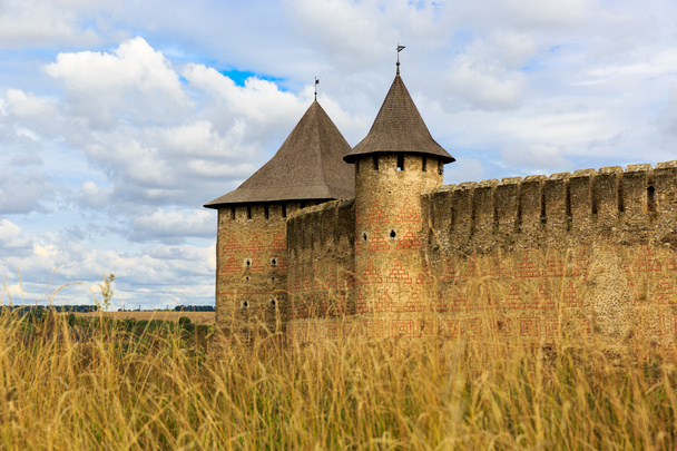 viejo castillo de Khotyn
 - Foto, imagen