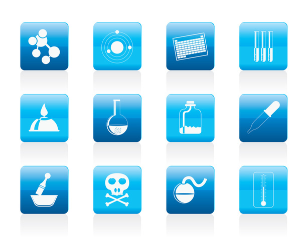 icônes de l'industrie chimique
 - Vecteur, image