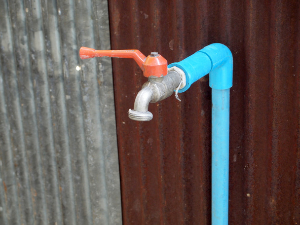 macro faucet close up - Photo, Image