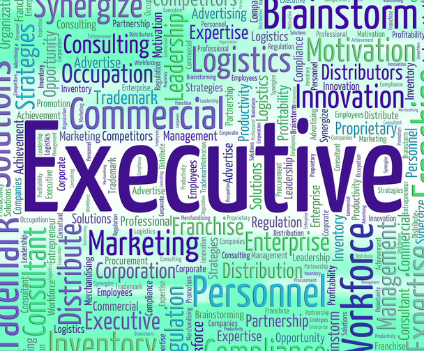 Executive Word rappresenta Senior Administrator e CEO
 - Foto, immagini