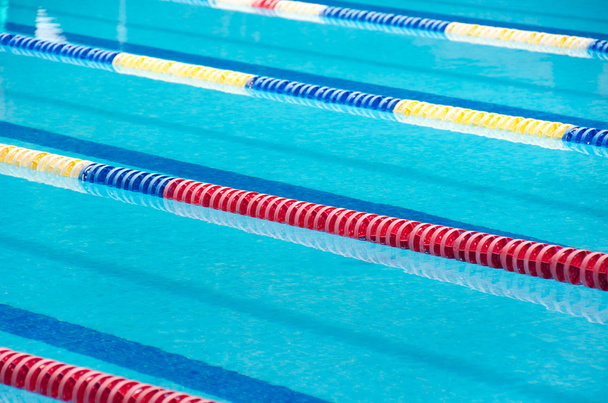 Swimming pool lanes - Photo, Image