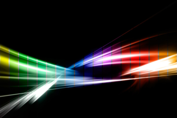 arco-íris fractal
 - Foto, Imagem