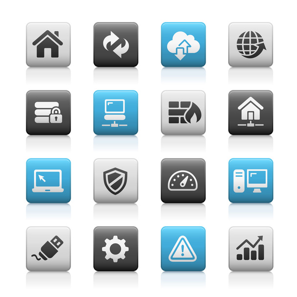 Web Developer Icons - Matte Series - Vector, Imagen