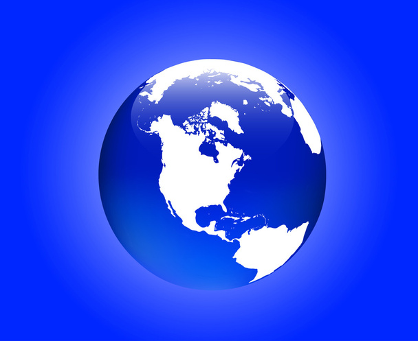 Глобус Америка
 - Вектор, зображення