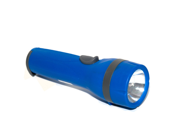 flashlight, a device that makes light. - Foto, Bild