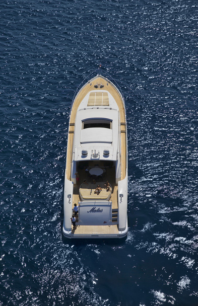 Italie, Mer Tyrrhénienne, Tecnomar Velvet 35 Open yacht de luxe
 - Photo, image