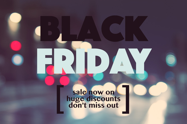 Black friday sale concept background - Foto, imagen