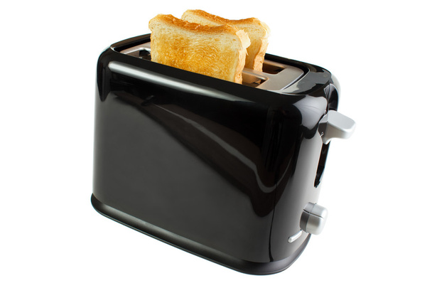 tost makinesiyle ekmek dilimleri - Fotoğraf, Görsel