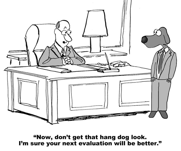 унылые бизнес-собака и босс говорят ему:
 - Фото, изображение