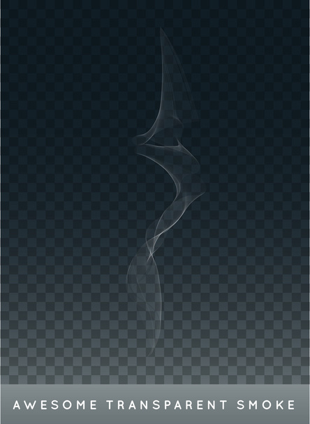 Realistic Cigarette Smoke or Fog - Vector, Image