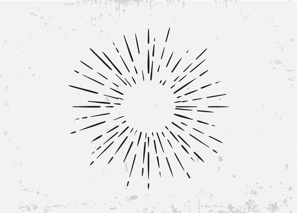 Elemento Sunburst per la creazione del logo
 - Vettoriali, immagini