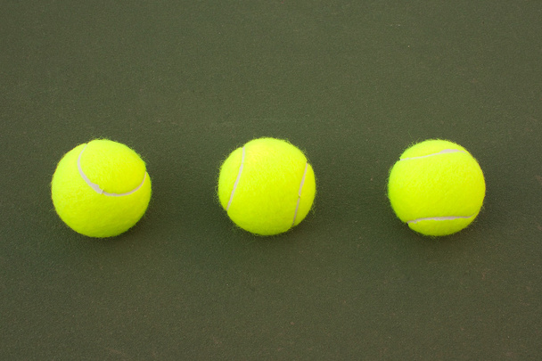Boules de tennis jaunes - 9
 - Photo, image