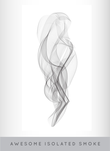 Realistic Cigarette Smoke or Fog - Vector, Image