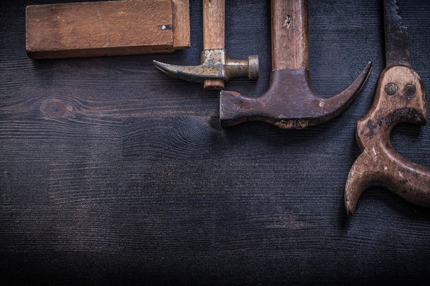 Set of vintage construction tools - Fotografie, Obrázek